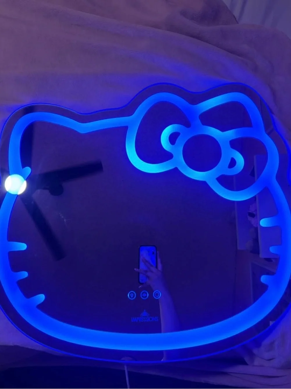 Impressions Hello Kitty LED Mirror - White Accent